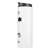 2月2日 | Happy Groundhogの日パーソナライズされた名 タンブラー (回転右)