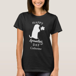 2月2日 | Happy Groundhogの日パーソナライズされた名 Tシャツ