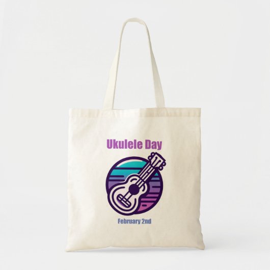 2月2日 – Ukulele Day トートバッグ (正面)