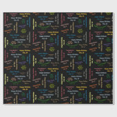 2月28日誕生日ギフトラッピング紙 ラッピングペーパー (フラット)