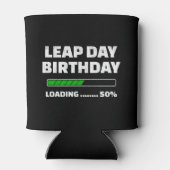 2月29日うるう年誕生日50%うるう日のロード 缶クーラー (裏面)