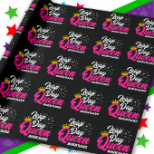 2月29日うるう日クイーンリープイヤー誕生日生まれレア ラッピングペーパー