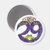 2月29日うるう日 マグネット (正面/裏面)