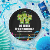 2月29日うるう日、私の誕生日うるう年生まれ ペーパープレート (パーティー)