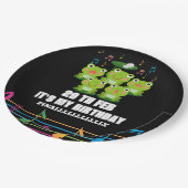 2月29日うるう日、私の誕生日うるう年生まれ ペーパープレート (アングル)