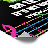 2月29日うるう日、2024年の私の誕生日うるう年 ポスター (角)