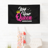 2月29日閏年クイーンリープデイ誕生日生まれレア 横断幕 (インサイチュ)