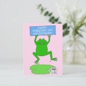 2月29日（金）おめでとうございます ポストカード (スタンド正面)