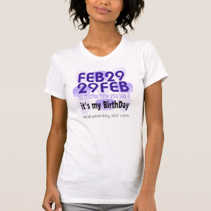 2月29日Tシャツ Tシャツ