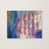 2月4日-聖書の詩の誕生のパズル ジグソーパズル (横)