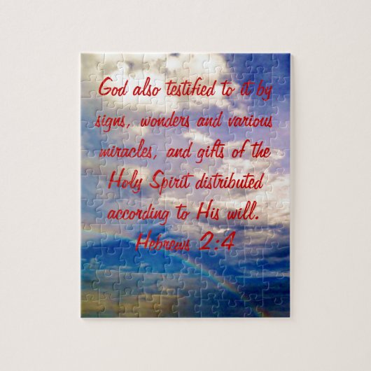 2月4日-聖書の詩の誕生のパズル ジグソーパズル (縦)