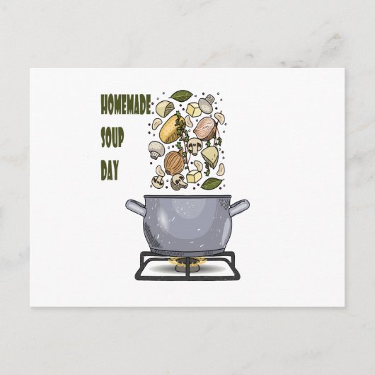 2月4日 – 自家製スープの日 ポストカード (正面)