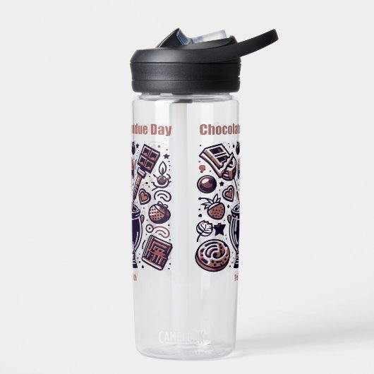2月5日 – チョコレートフォンデュの日 ウォーターボトル (左面)