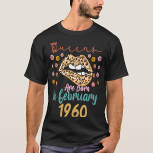 2月63誕生日このクイーンは生まれ2月だった Tシャツ