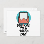 2月7日 – 友だちの日にカードを送る ポストカード (正面/裏面)
