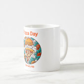 2月9日 – ピザの日 コーヒーマグカップ (正面右)