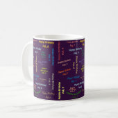 2月9日 誕生日マグカップ コーヒーマグカップ (正面左)