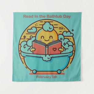 2月9日 – 読浴槽の日 タペストリー