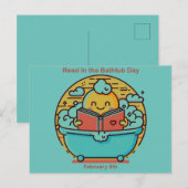 2月9日 – 読浴槽の日 ポストカード (正面/裏面)