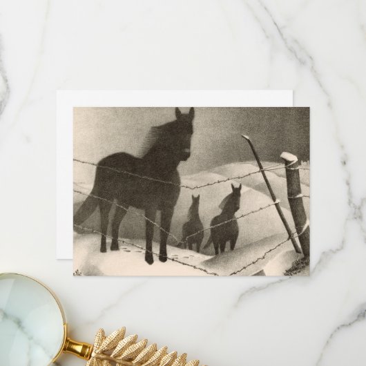 2月：グラント・ウッド サンキューカード (正面/裏面インサイチュ)