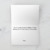 2月,バレンタイン,グランドホッグ誕生日カード カード (内部)