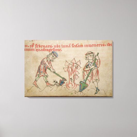 2月：ホーイング キャンバスプリント (正面)