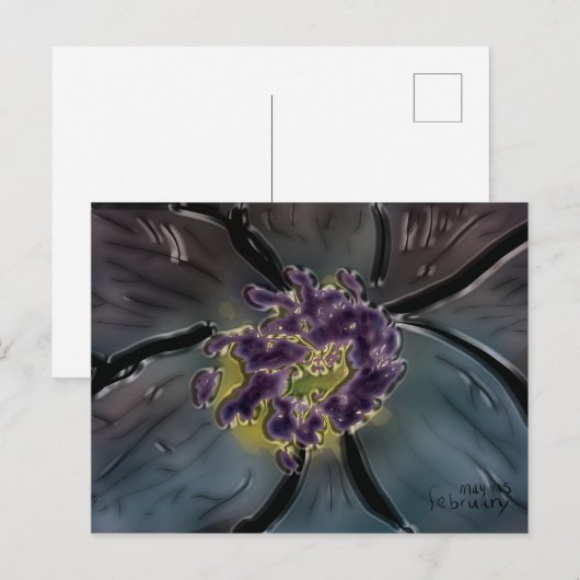 2月 ポストカード (正面/裏面)