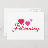 2月 ポストカード (正面/裏面)