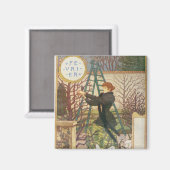 2月 マグネット (正面/裏面)