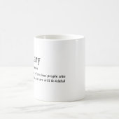 2月 定義 誕生日 コーヒーマグカップ (中央)
