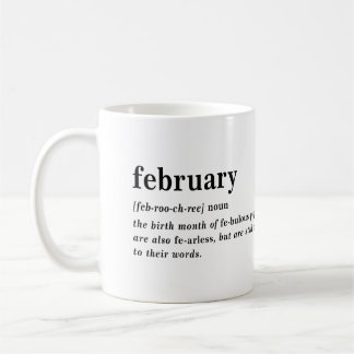 2月 定義 誕生日 コーヒーマグカップ