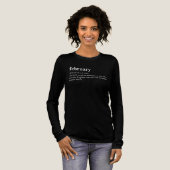 2月 定義 誕生日 トライブレンドTシャツ (正面全体)