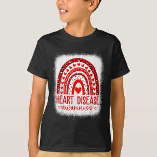 2月We衣服赤いハート病認識度_9 Tシャツ