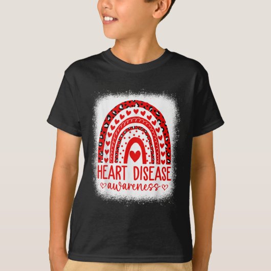 2月We衣服赤いハート病認識度_9 Tシャツ (正面)