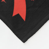 2月We衣服赤いハート病認識度Re フリースブランケット (角)