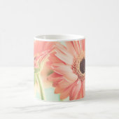 2本のパレピンクの花 コーヒーマグカップ (中央)