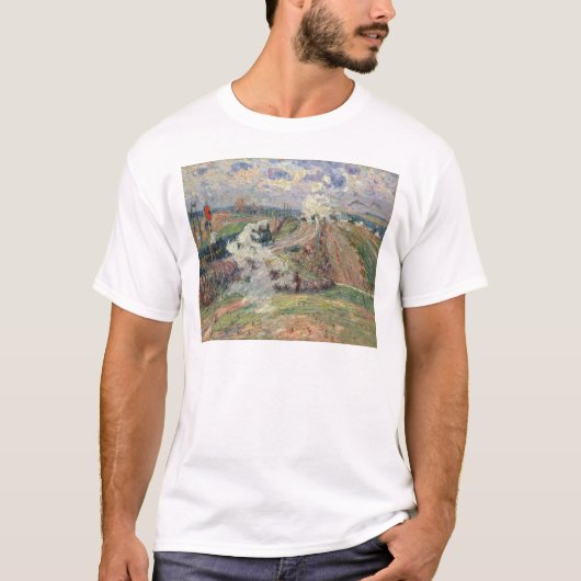 2本の列車 Tシャツ (正面)