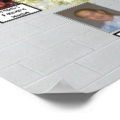 2本の家系図の写真 |名前ポスター ポスター (角)