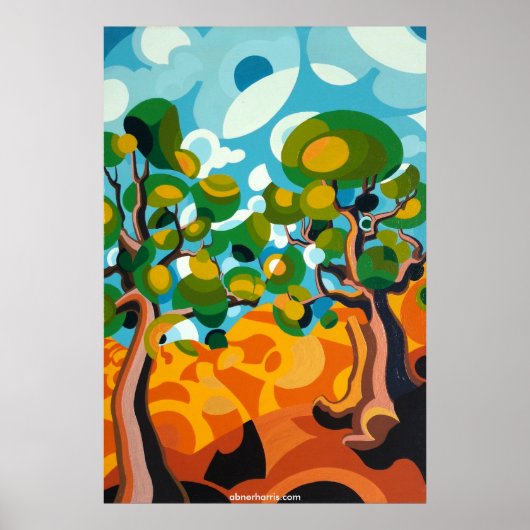 2本の木 ポスター (正面)