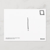 2本の木 ポストカード (裏面)