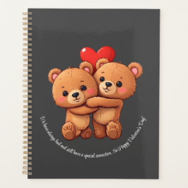 2本の漫画は抱きしめている。 プランナー手帳