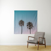 2本の緑のヤシの木 タペストリー (インサイチュ)