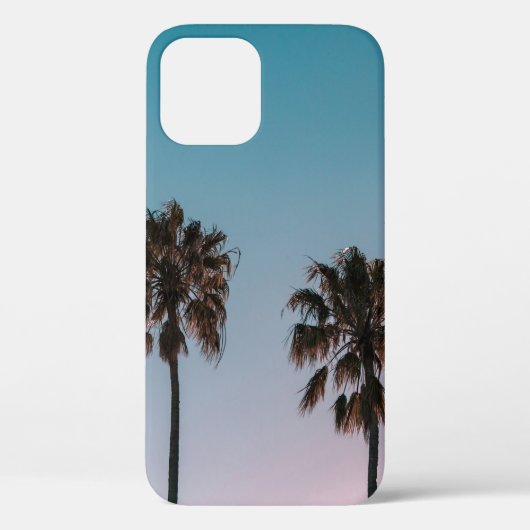 2本の緑のヤシの木 Case-Mate iPhoneケース (裏面)