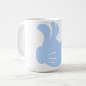 2本の親指! コーヒーマグカップ (正面左)