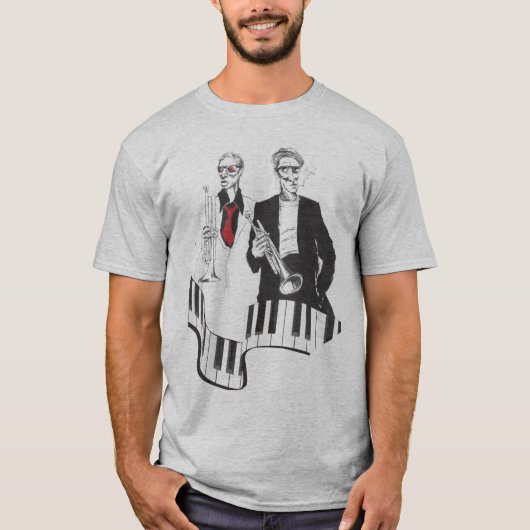 2本の角 Tシャツ (正面)