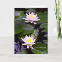 2本の軽水ユリ カード