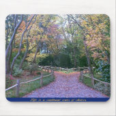 2本の道 マウスパッド (正面)