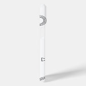 2枚のパーソナライズされた写真抽象芸術 Case-Mate iPhoneケース (裏面 / 右)