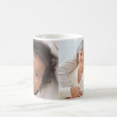 2枚のフォトコーヒーマグ コーヒーマグカップ (中央)