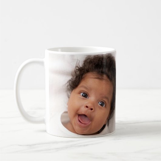 2枚のフォトコーヒーマグ コーヒーマグカップ (左)